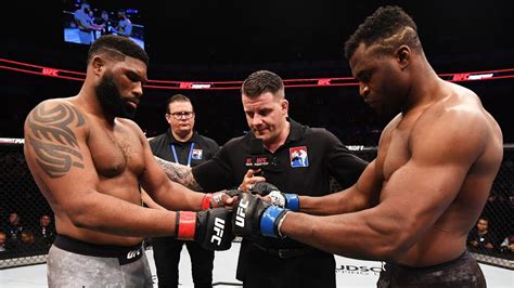 Francis Ngannou vs Curtis Blaydes 1 Highlights (Ngannou .